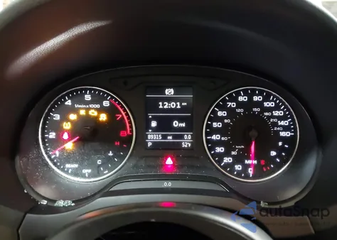 2016 Audi A3 2.0T Premium z USA, uszkodzony, nr VIN WAUB8GFF8G1019886